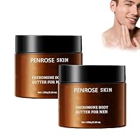 Penrose Skin Pheromone Body Butter for Men, Cologne-Infused